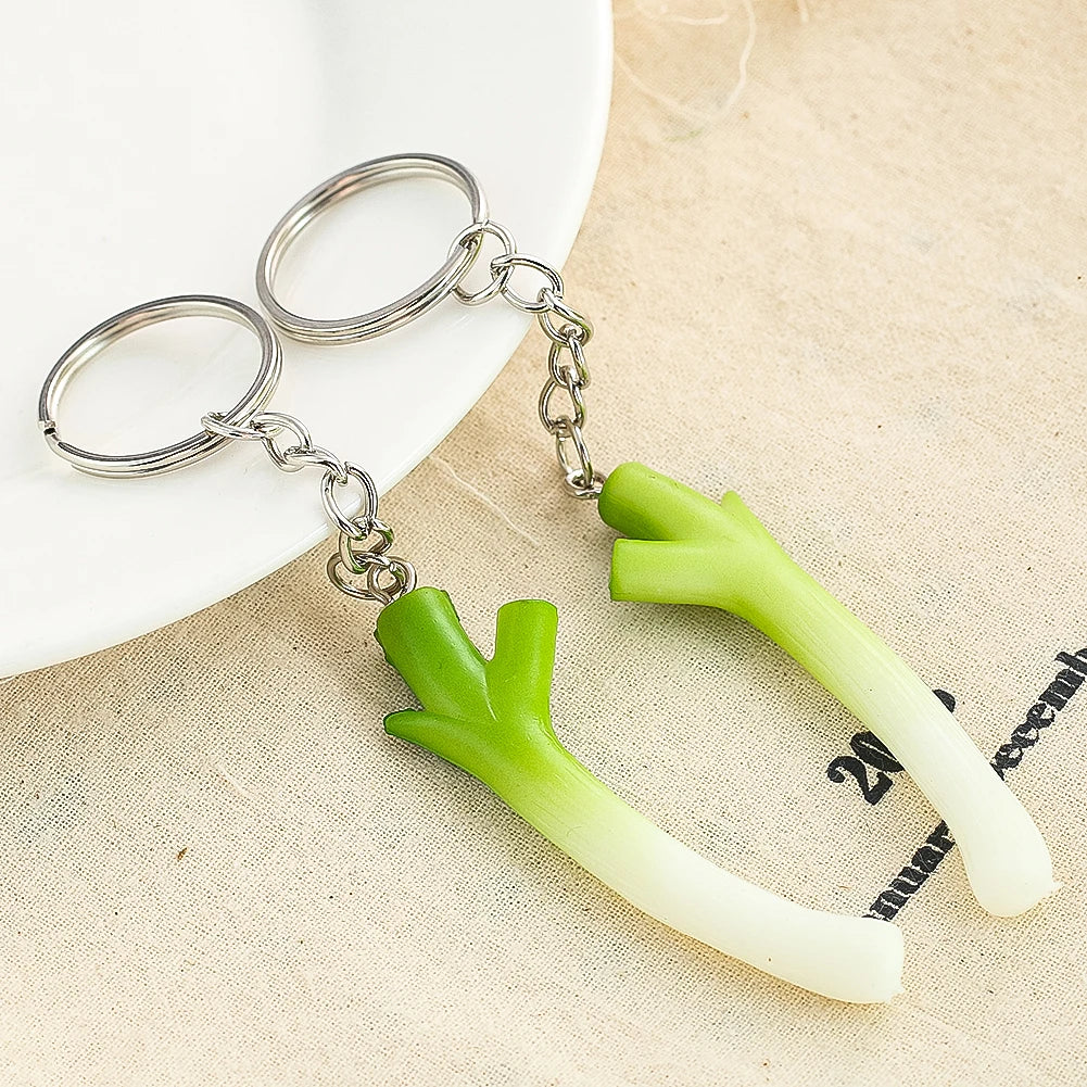 Green Onion -  Keychain